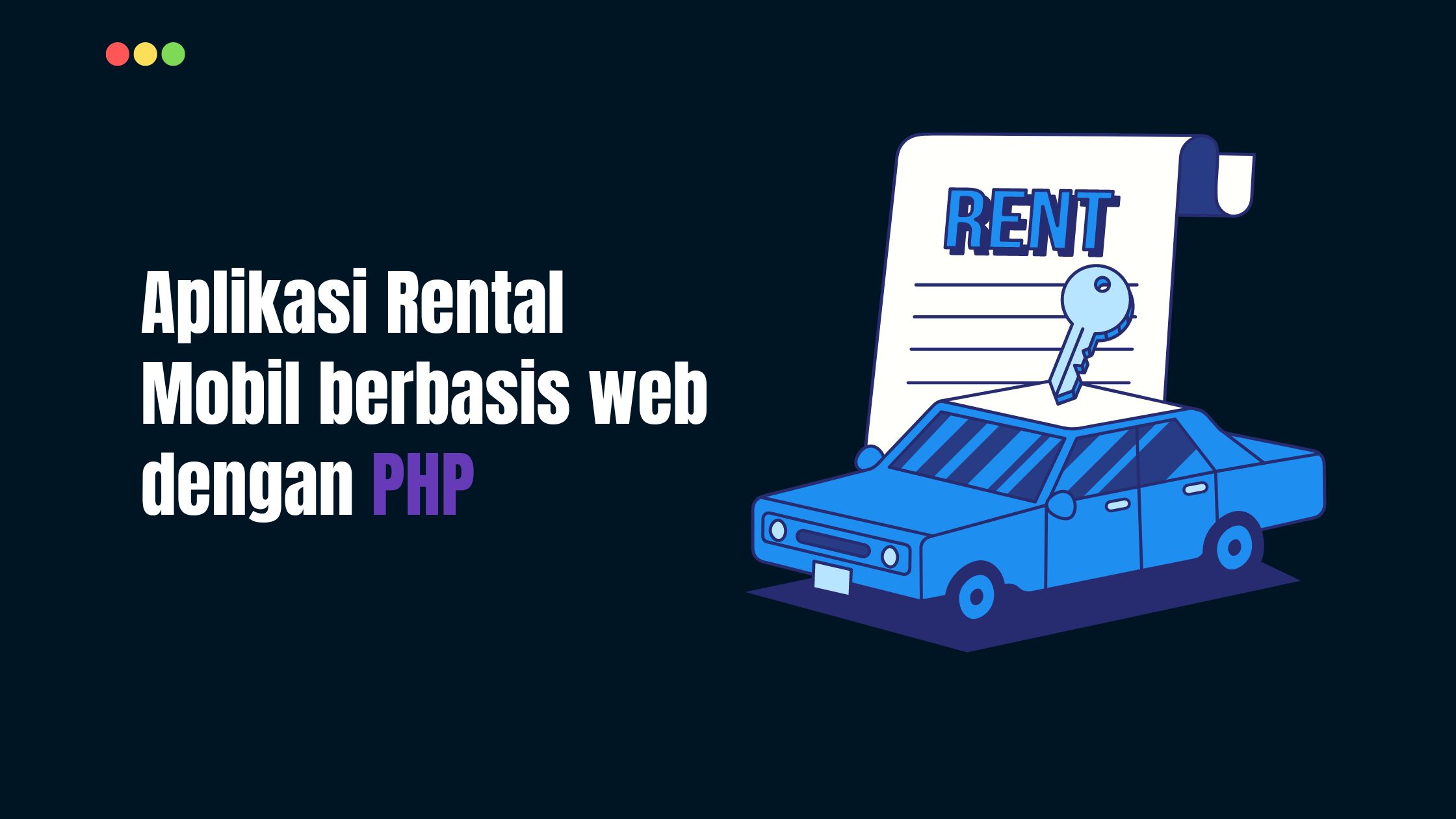 Aplikasi Rental Mobil berbasis web dengan PHP