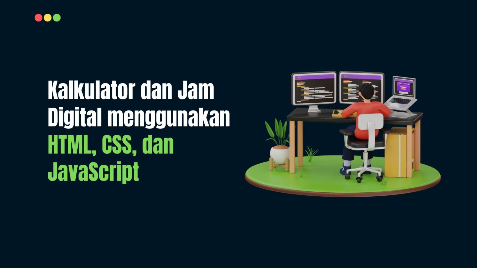 Kalkulator Dan Jam Digital Menggunakan Html Css Dan Javascript Webbizid 7416