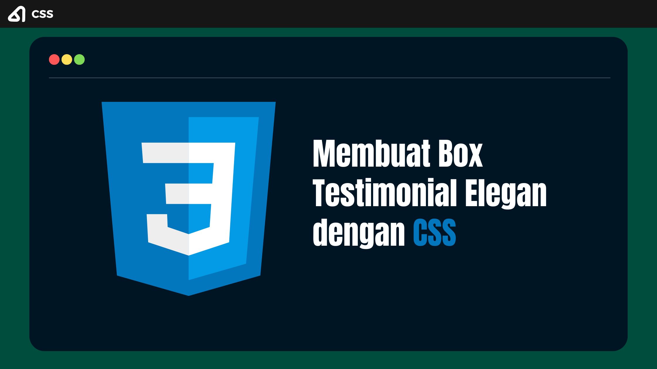 Membuat Box Testimonial Elegan dengan CSS