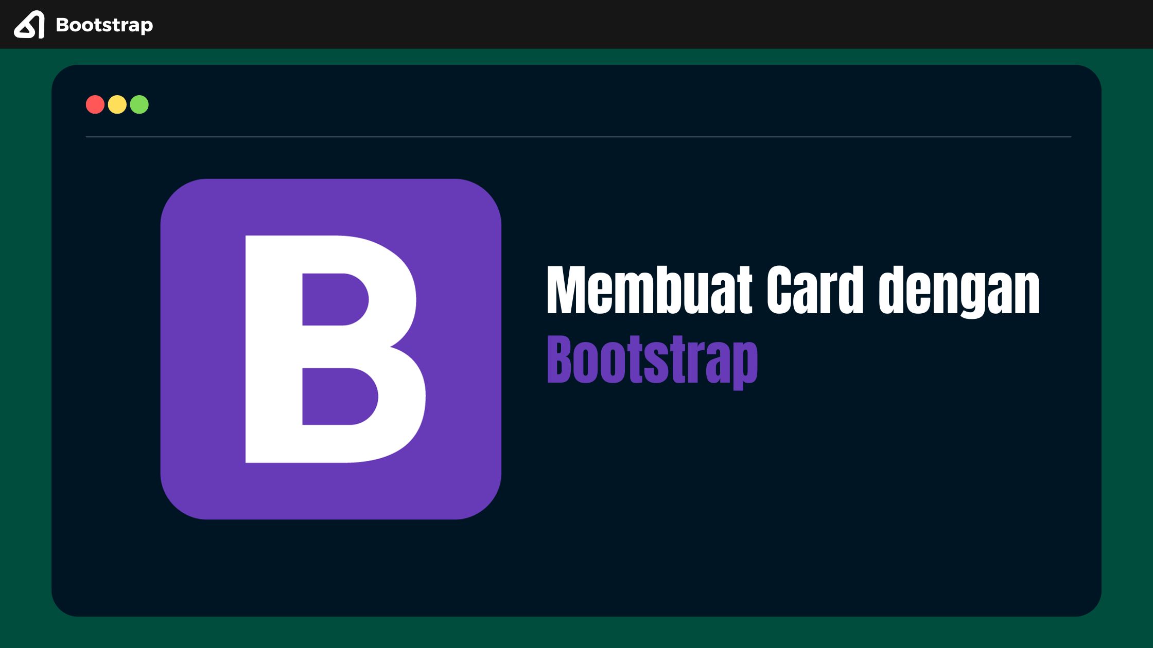 Membuat Card dengan Bootstrap