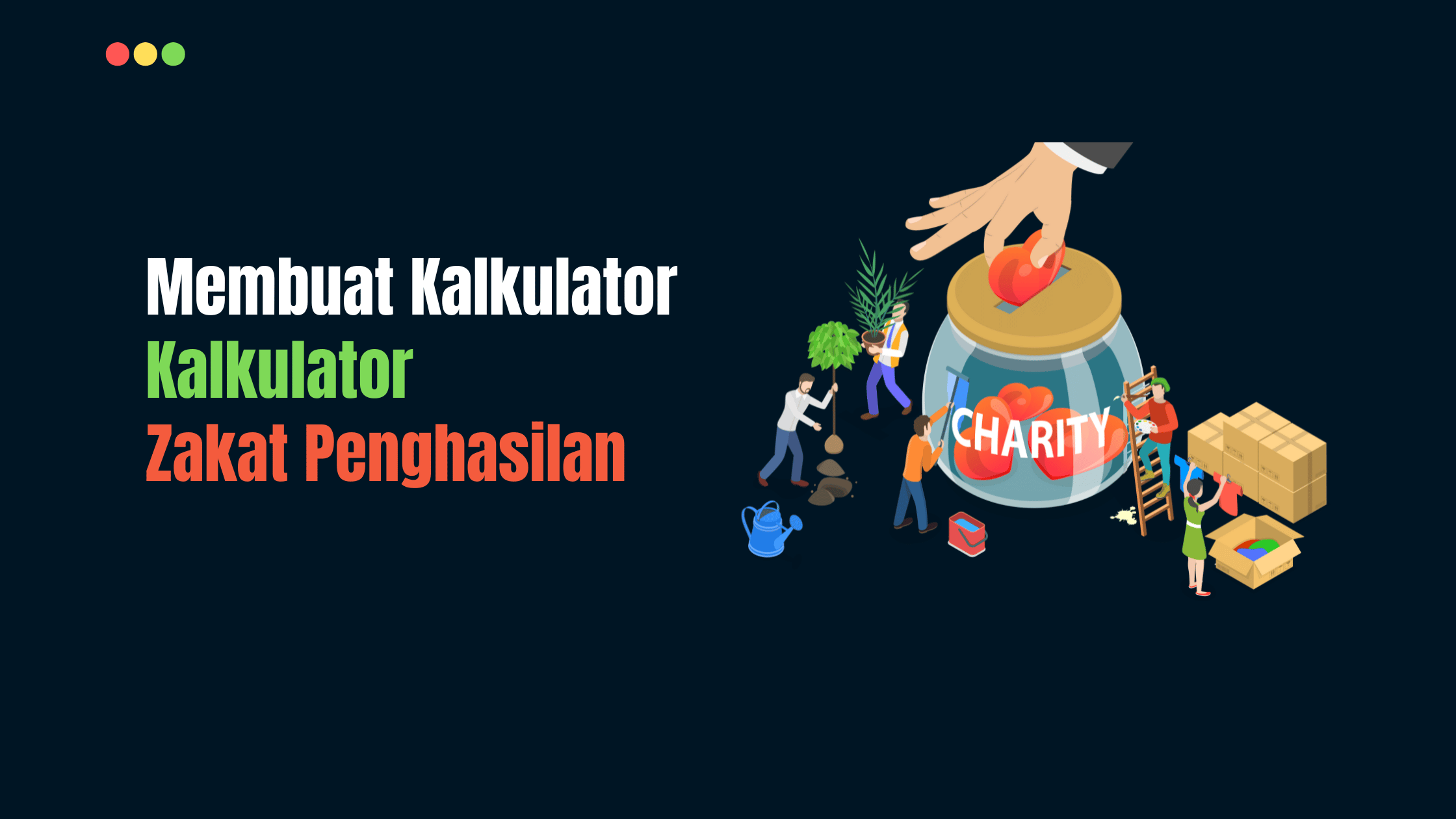 Kalkulator Zakat Penghasilan